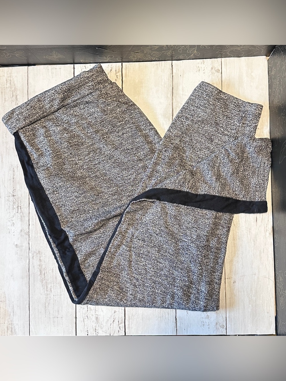 Madewell Gray Marled Knit Pullover